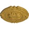 Ekena Millwork Southampton Ceiling Medallion (Fits Canopies up to 2 3/4"), 16 3/8"OD x 1 3/4"P, Iridescent Gold CM17SOIGS - alternate 3